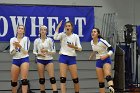 Volleyball vs Emerson  Wheaton College Women's Volleyball vs Emerson College. - Photo by Keith Nordstrom : Wheaton, Volleyball, VB2019